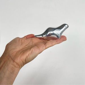 Silver Metal Animal Figurine